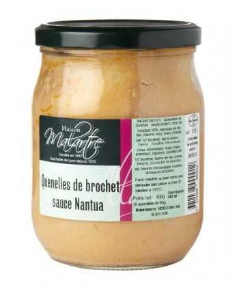 Quenelles de brochet à la sauce Nantua, Pot 490 gr