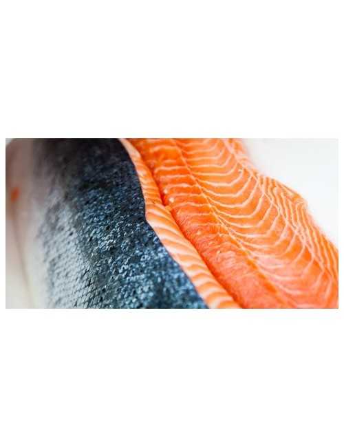 Filet de saumon la piéce de 1,1 kg poissonnerie 