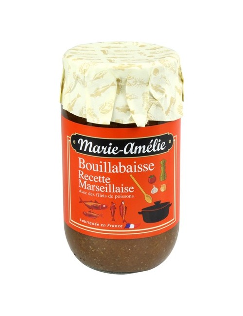 Bouillabaisse recette marseillaise Bocal 780gr