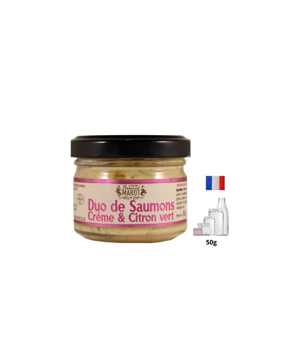 Duo de Saumons crème et...